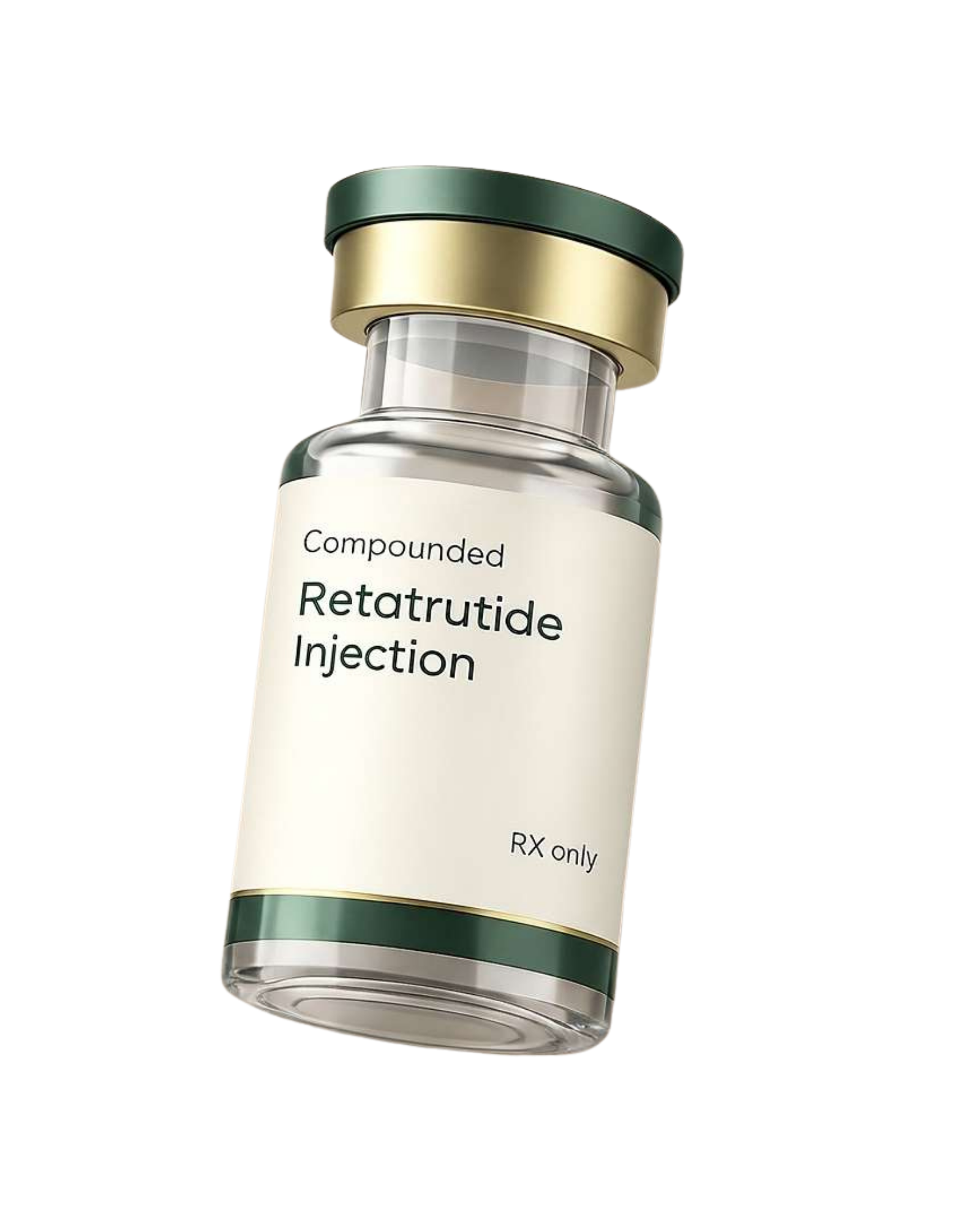 Compounded Retatrutide Injection vial, Rx only